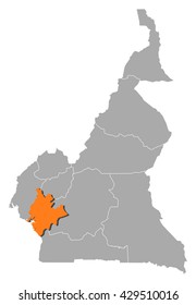 Map - Cameroon, Littoral