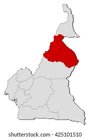 Map - Cameroon, North