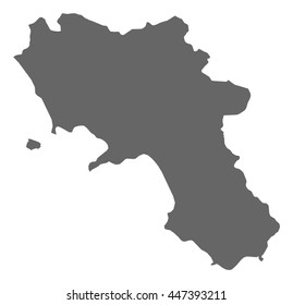 Map - Campania (Italy)