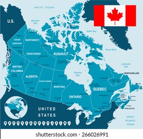 Map Of Canada