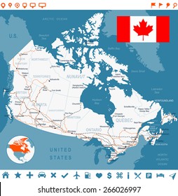 Map of Canada