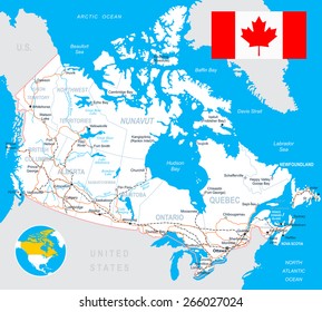 Map of Canada