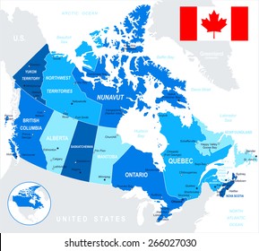 Map of Canada