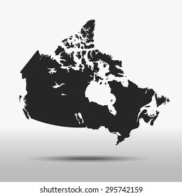 map of Canada