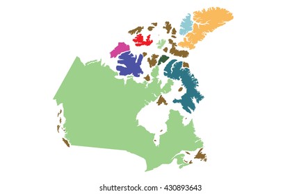 Map of Canada