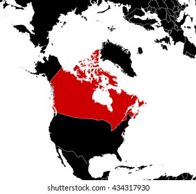 Map - Canada