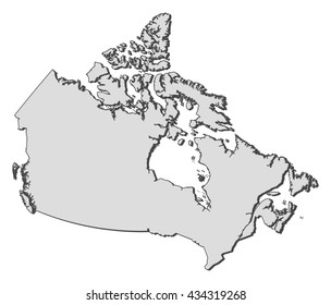 Map - Canada