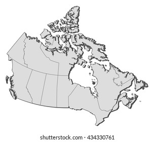 Map - Canada