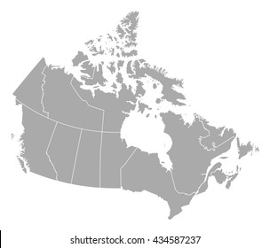 Map - Canada