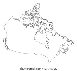 Map - Canada