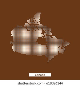 map of Canada