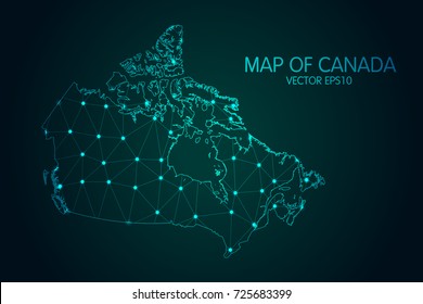 507 Futuristic Map Canada Images, Stock Photos & Vectors | Shutterstock