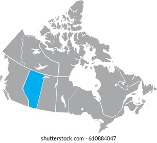 map canada vector
