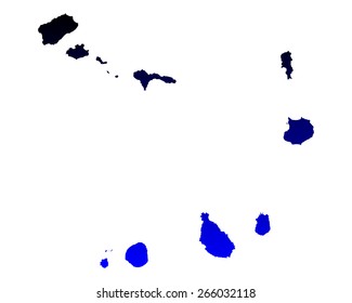 Map of Cape Verde 