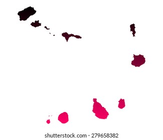 Map of Cape Verde