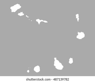 Map of Cape Verde