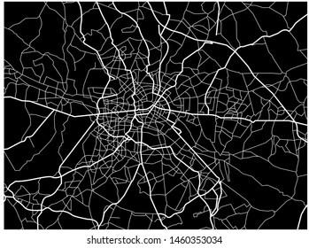 Mapa de la capital de Alemania - Berlín