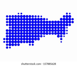 Map of Capri