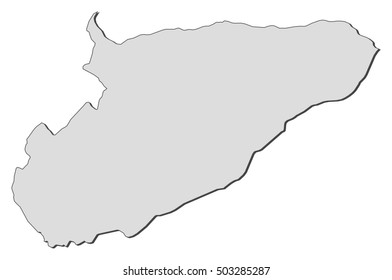 Map - Casanare (Colombia)