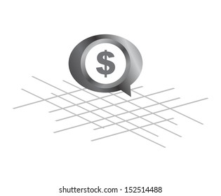 map cash marker sign