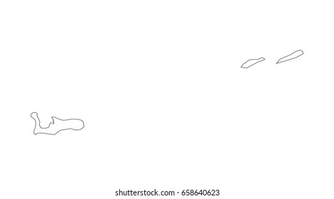 map of Cayman Islands