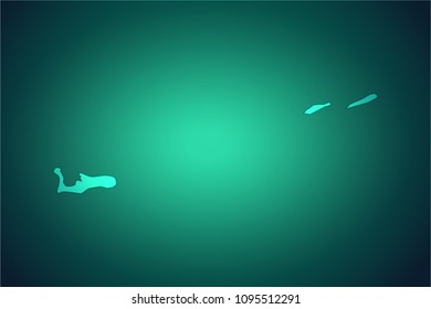 Map of Cayman Islands- Light map on dark background for your infographics and earth template for website. Vector illustration eps 10.