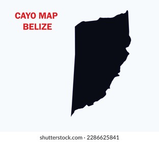 Map of CAYO, CAYO District
Of Belize, Map of CAYO with Solid color, Map of Belize state CAYO Vector Illustration with Color, Belize Map.
