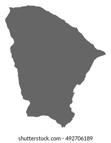 Map - Ceara (Brazil)