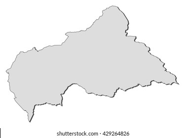 Map - Central African Republic