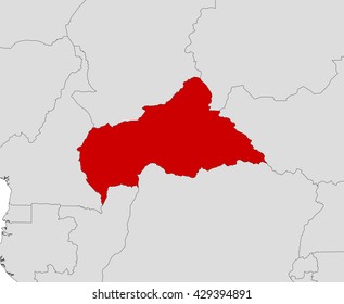 Map - Central African Republic