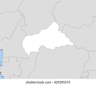 Map - Central African Republic
