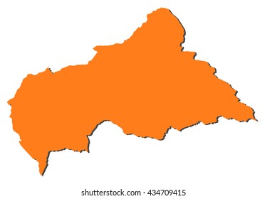 Map - Central African Republic
