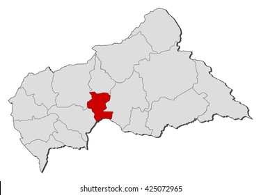 Map - Central African Republic, Kemo