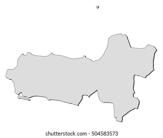 Map - Central Java (Indonesia)