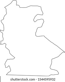 map of centre ouest region in burkina faso
