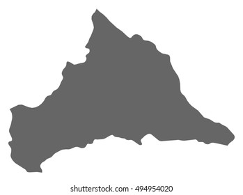 Map - Cerro Largo (Uruguay)