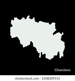 Map of Chandwa Block, Latehar District, Jharkhand state, Republic of India, Government of Jharkhand, Indian territory, Eastern India, politics, village, tourism