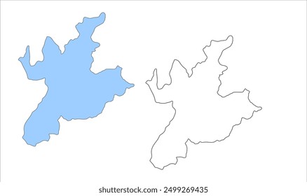 Map of Chanho, Ranchi District, Jharkhand state, Republic of India, Government of Jharkhand, Indian territory, Eastern India, politics, village, tourism