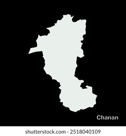 Karte von Channa Block, Banka District, Bihar State, Republik Indien, Regierung von Bihar, Indisches Territorium, Ostindien, Politik, Dorf, Tourismus