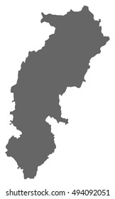 Map - Chhattisgarh (India)