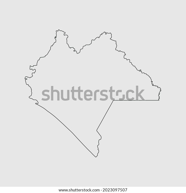 Map Chiapas Mexico Outline Silhouette Vector Stock Vector Royalty Free 2023097507 Shutterstock 3094