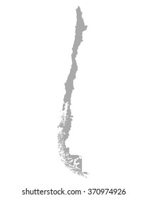 Map of Chile