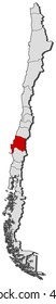 Map - Chile, Bio-Bio