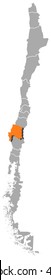 Map - Chile, Bio-Bio