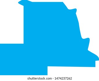 map of Chilton in state of alabama