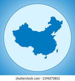 map of China