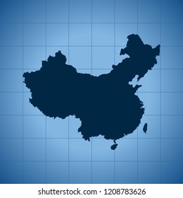 map of China