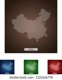 map of China