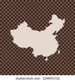 map of China