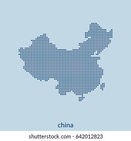 Creative Vector China Country Map Made Stock Vector Royalty Free Creative Vector China Country Map Made Stock Vector Royalty Free